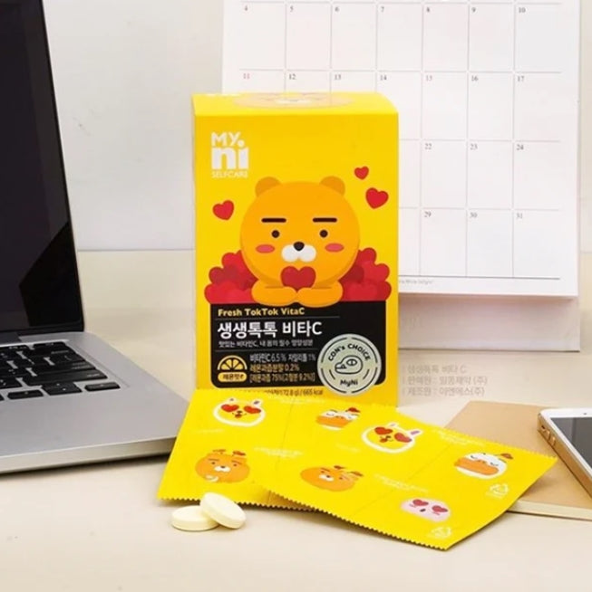 Fresh Tok Tok Vitamin C Lemon flavor Health Foods Supplements Nutrients