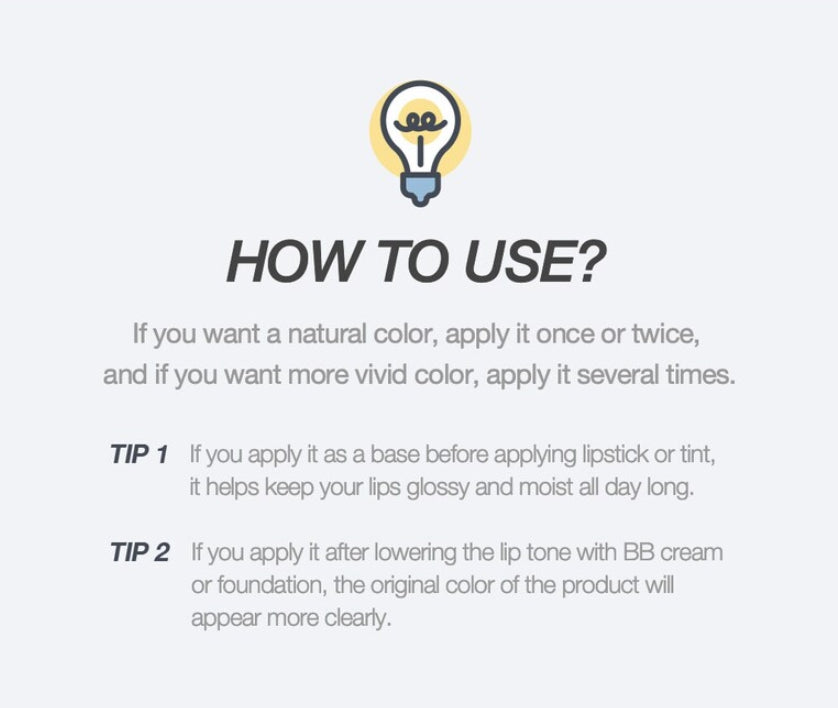 ISOI Bulgarian Rose Lip Treatment Balm PureRed Korean Cosmetics Womens