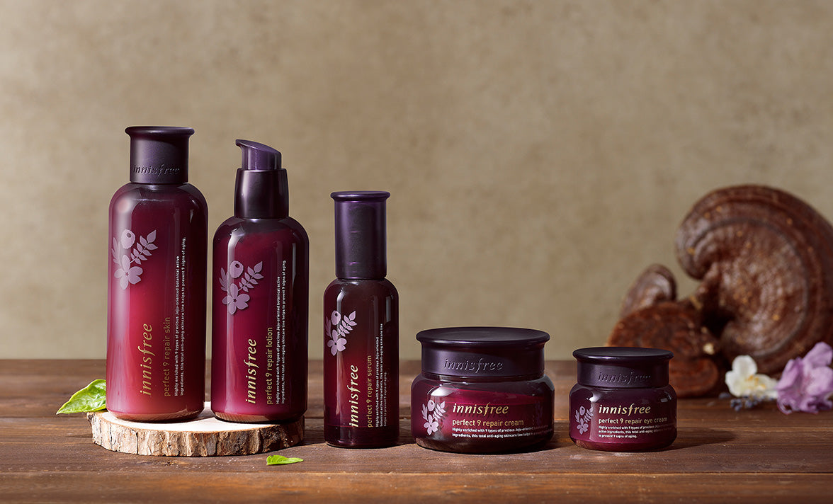 Innisfree perfect 9 repair skin care sets