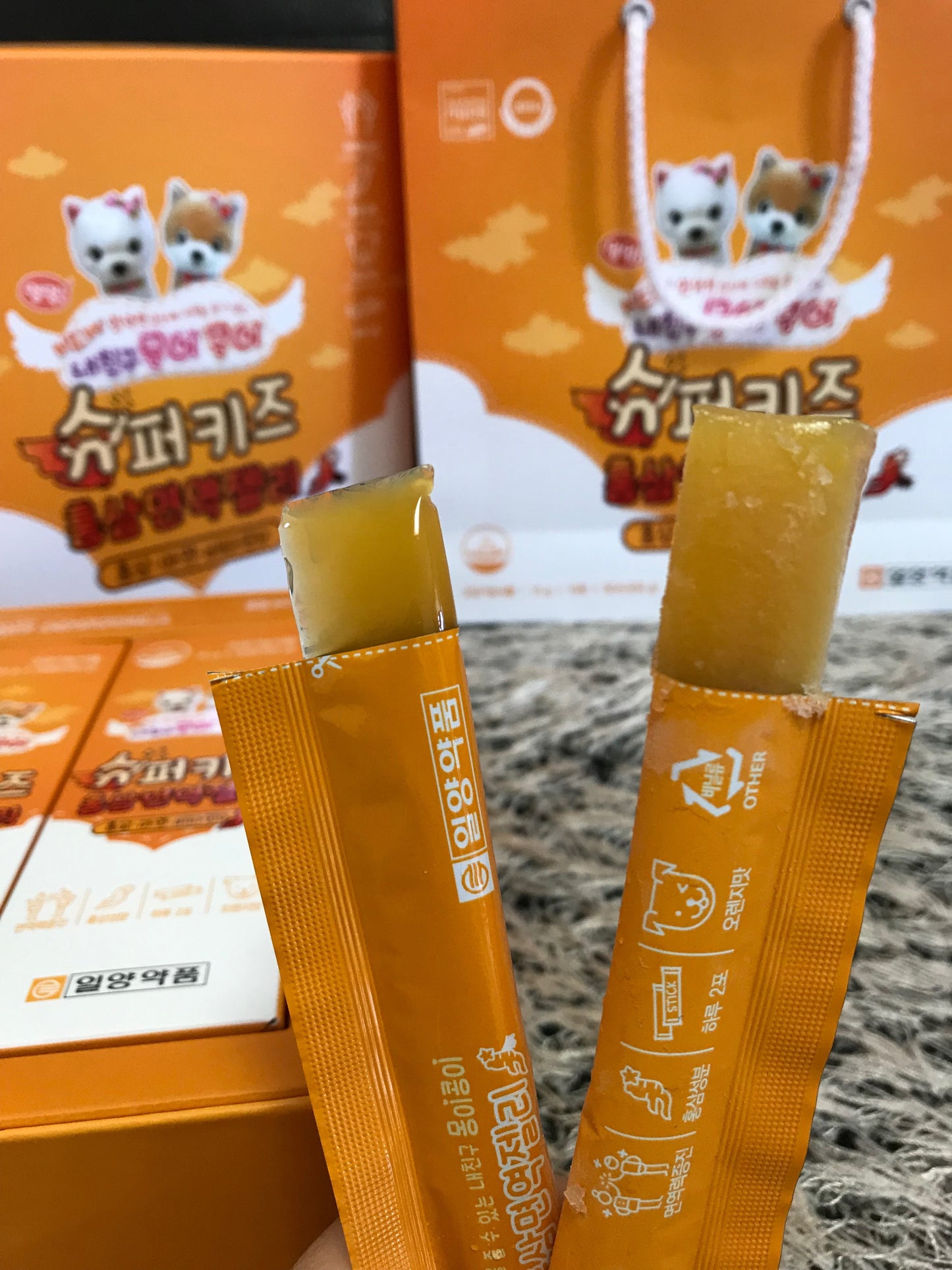 Iyang My friend Mong-I and Kong-I Super Kids Red Ginseng Immune Jelly