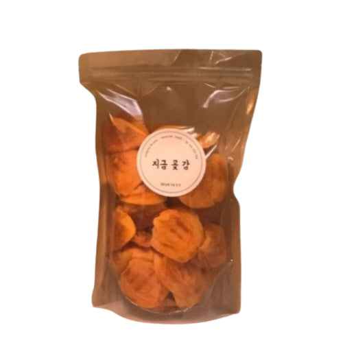 Jigeum Jirisan Sancheong Premium 100% Natural Dried Fruits Persimmon Sweet Chew Desserts Made in Korean Traditional Gammalin Soft Snacks Foods Vitamin A C