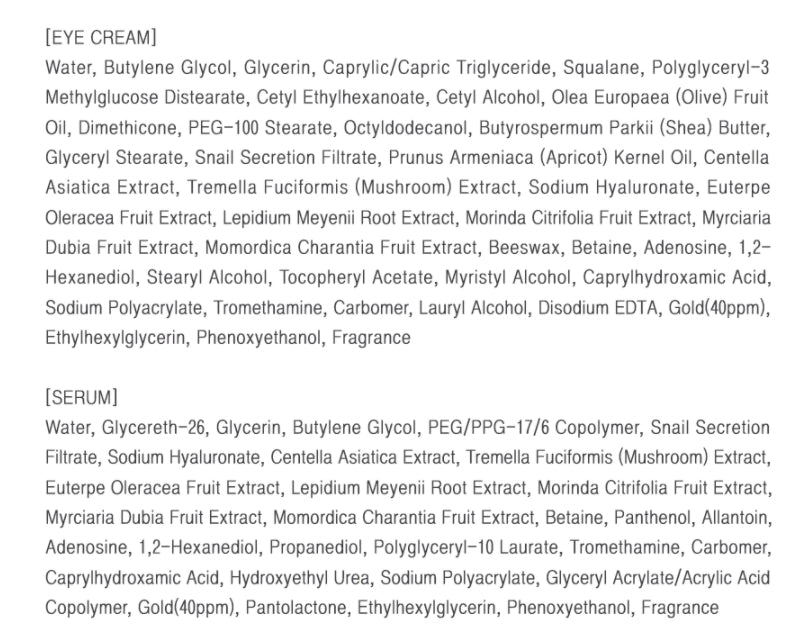 JNN-II Jnn 2 24k Gold Expert Care Set Anti Wrinkles Skin Elasticity Nourishing Moisture