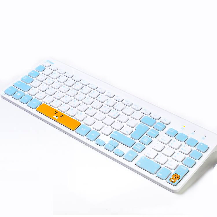 KakaoFriends Wireless Keyboards Cute Computer Supplies Office equipment Ryan Apeach anti-slip Gifts