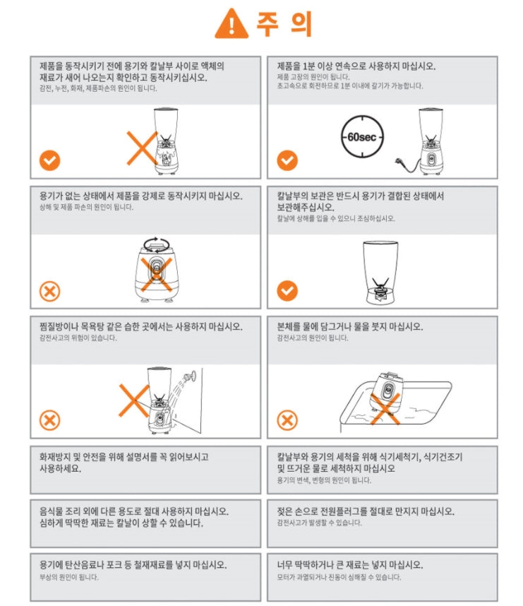 Kitchen Art KM-250KF Rafale Compact Blender Mixer Titanium Blade 600ml