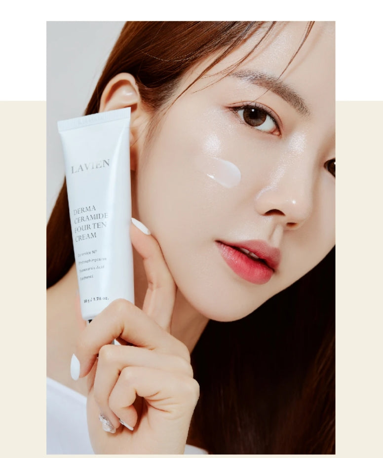 LAVIEN Derma Ceramide Four Ten Cream 50g Anti Wrinkles Brightening Skincare Moisture