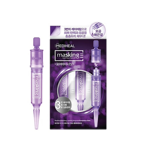 MEDIHEAL Masking Layering Ampoule - Poreminor Shot (4mlx3ea)