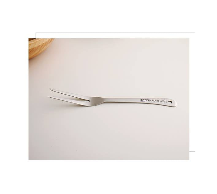 WINKER Long Fork Cookware Camping gear Barbecue Meat Foods Kitchen