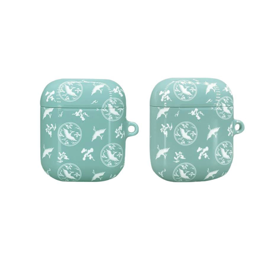 Korean Traditional Pattern Goryeo Celadon Airpods Case Accessories