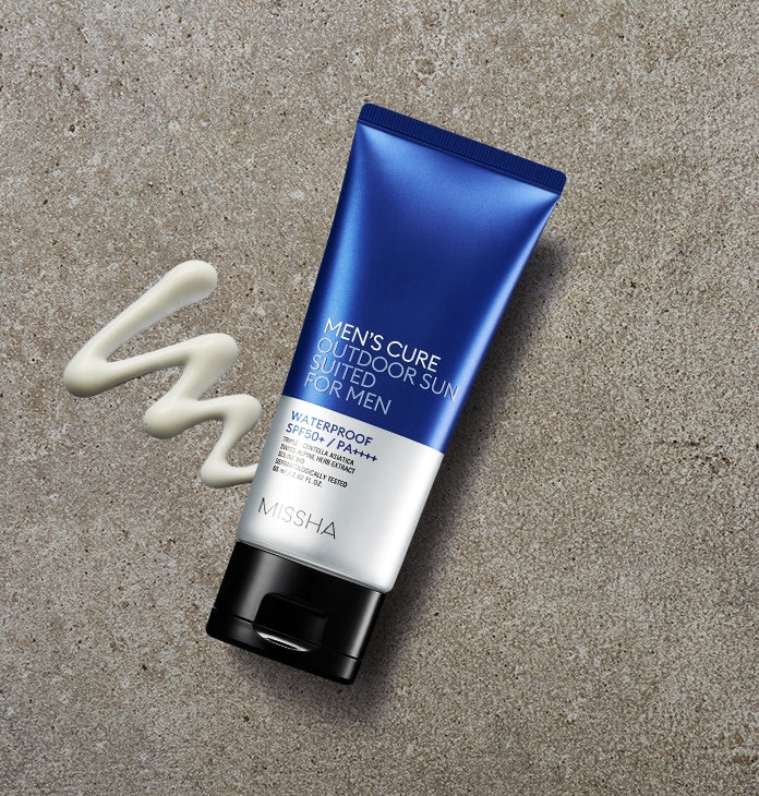 MISSHA MENS CURE OUTDOOR SUN SUITED FOR MEN 60ml Korean Skincare Mens