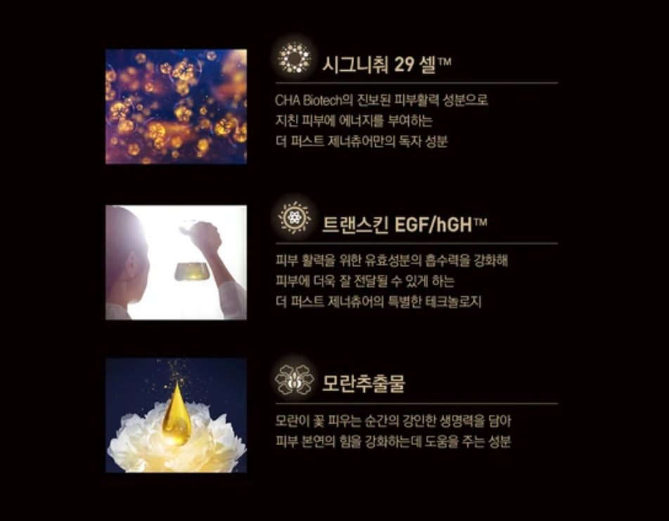 O HUI The First Geniture 2set Skin Oil Water Balance Care Moisturizing