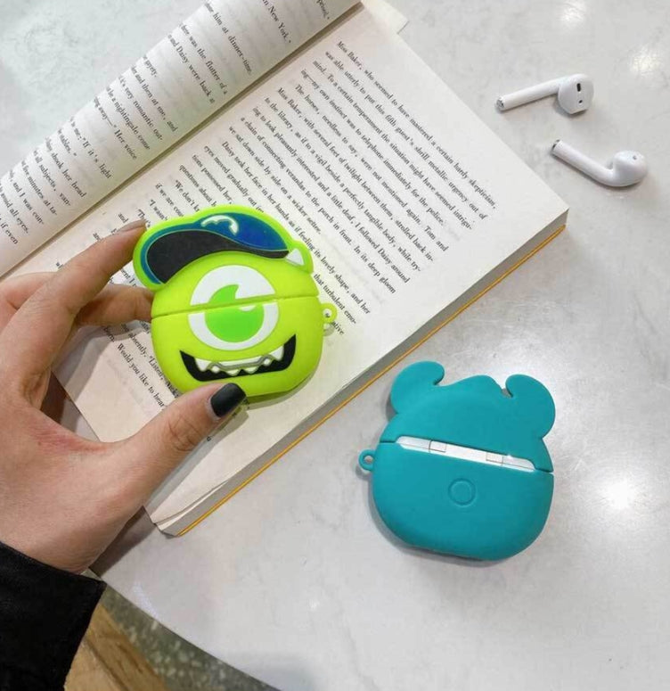 Monsters Inc Mike AirPods Protective Cover Case For Apple Silicone
