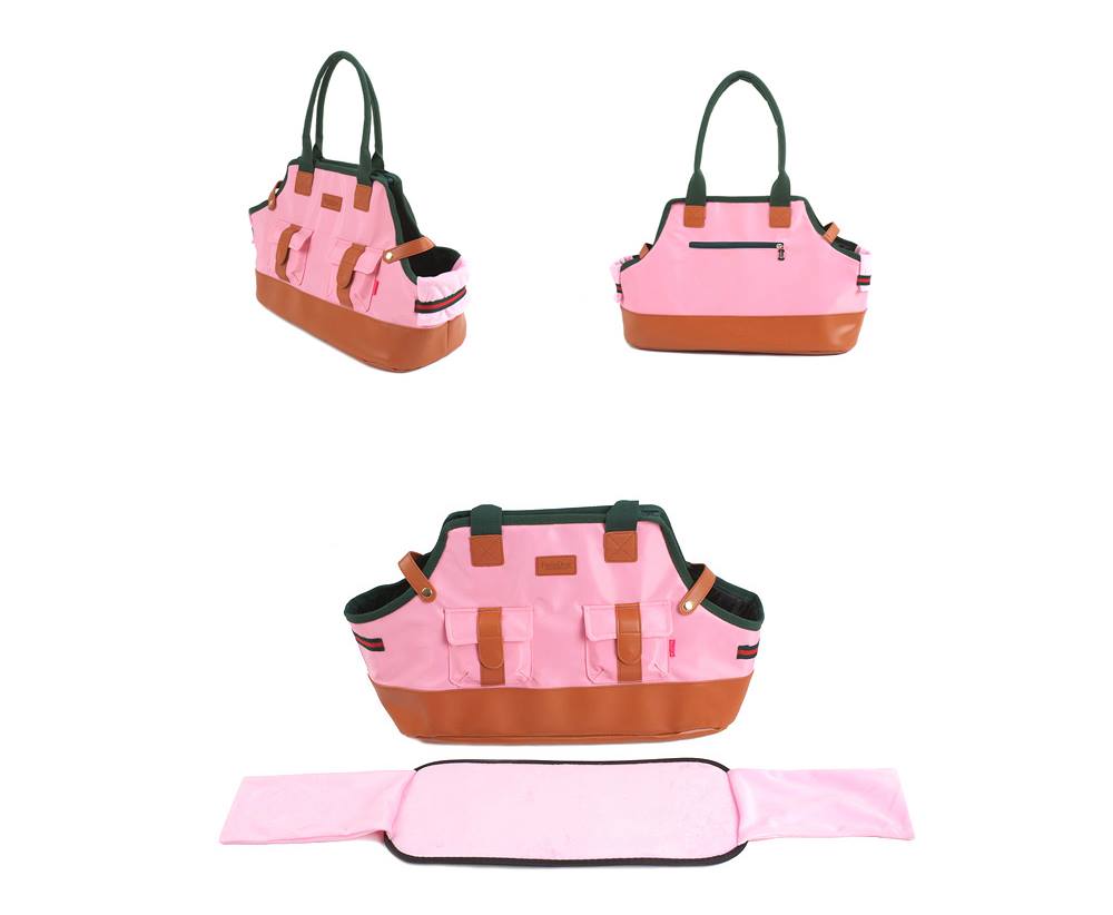 Pets Dogs Bags Pink Puppy Carrier Pet supplies Travel