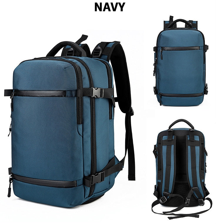 Multi-Function USB Laptop Travel Backpacks Korean Mens Bags Fashionable Style