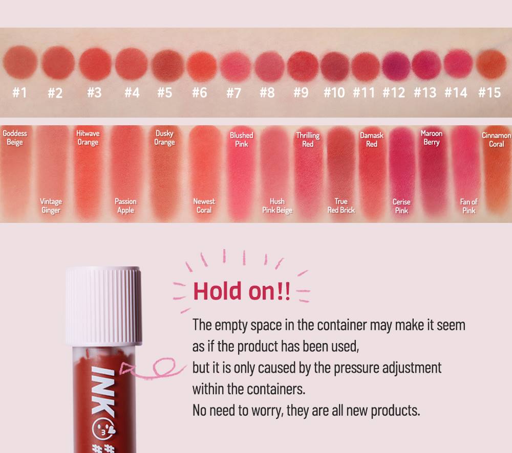 PERIPERA Ink Matte Blur Tint 13 Maroon Berry 3.8g Makeup Tools