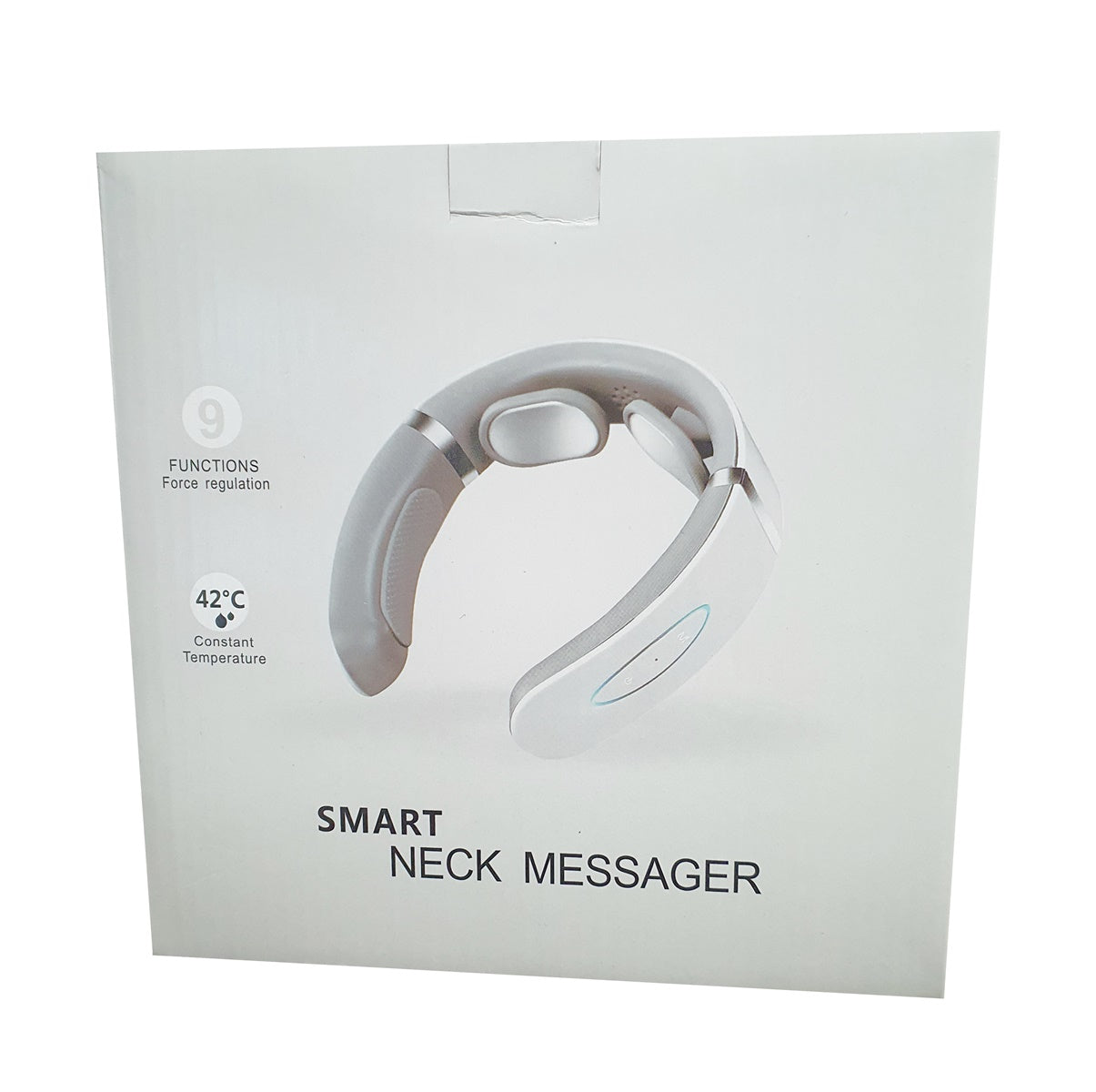 Smart Neck Massagers Mini White Pain Relax Wireless Intelligent USB Portable Square Wave