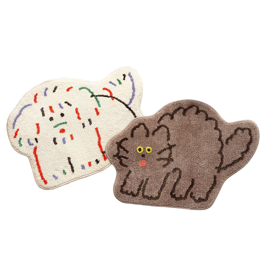 Cats Bathroom Rug, Bathroom Mat Cat, Cat Floor Mats