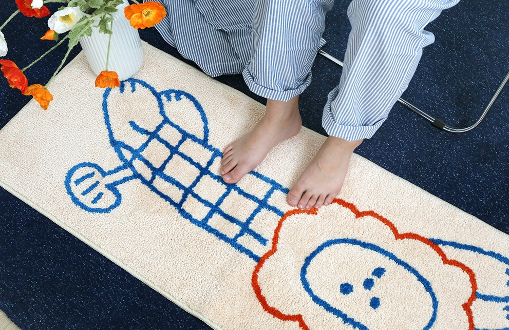 Ryan Bathroom Floor Foot Rugs Long Mats Non Slip Home Bed Door Pads