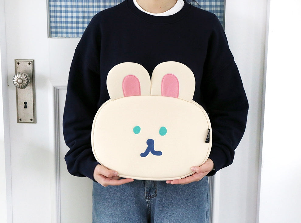 Cute Character 11" Ipad Laptop Pouch Sleeves Protective Covers Purses