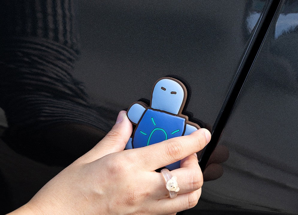 4 Pieces Cute Characters Door Guard Bumper Stickers Vehicle decals Pop