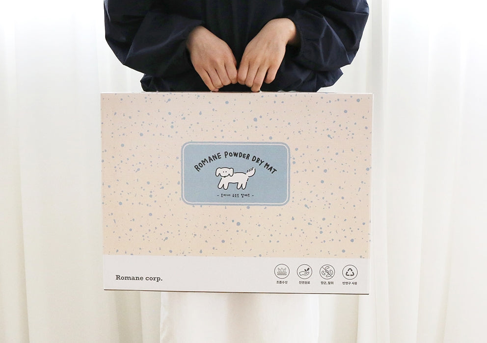 Skyblue Bear Bathroom Floor Foot Diatomaceous Earth Mats Powder Dry