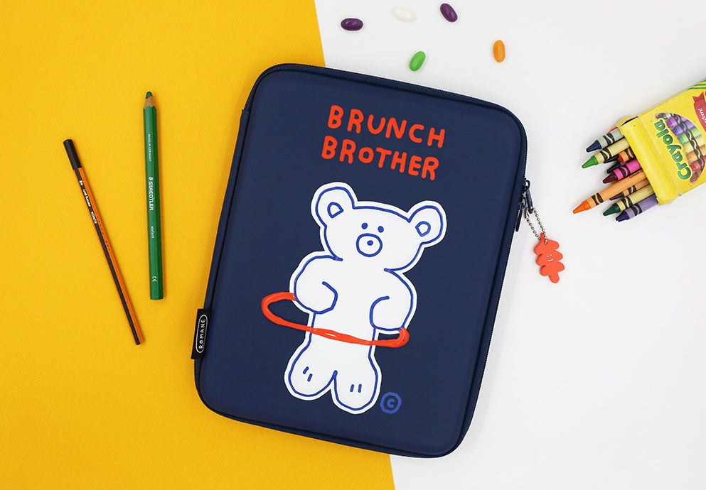 Hola Bear Character 11"Inch IPad Laptop Pouch Sleeves Protective Cover