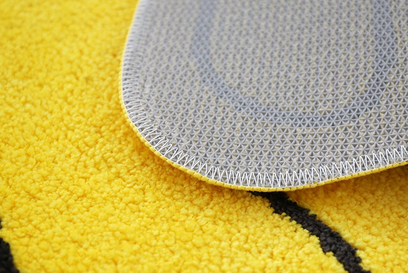 Yellow Cute Character Bathroom Floor Foot Rugs Mats Home Bed Door Pads