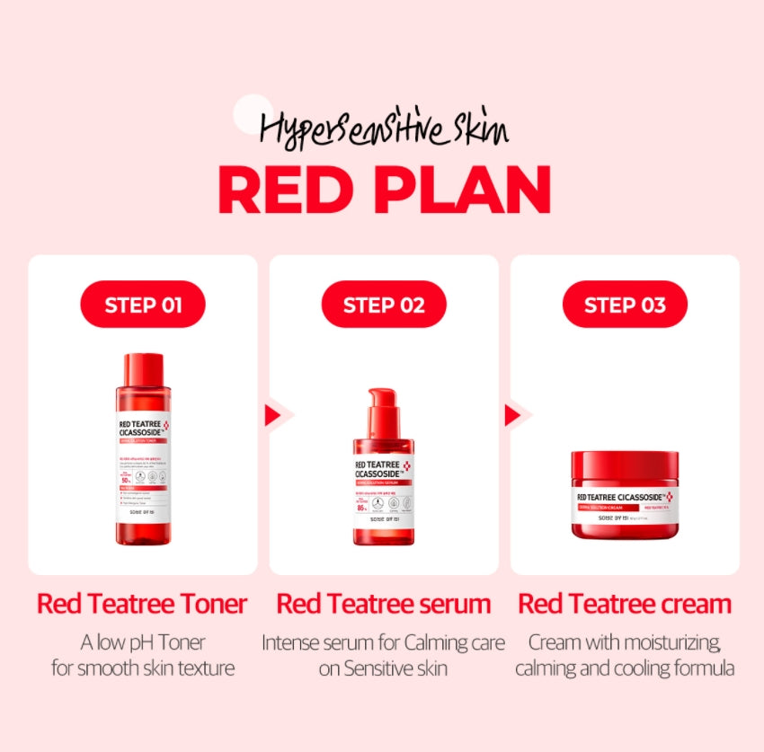 SOME BY MI Red Teatree Cicassoside Final Solution Serum Sensitive Skin
