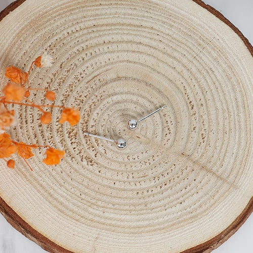 Silver Cubic Drop Earrings Korean Womens Accessorise Fashion