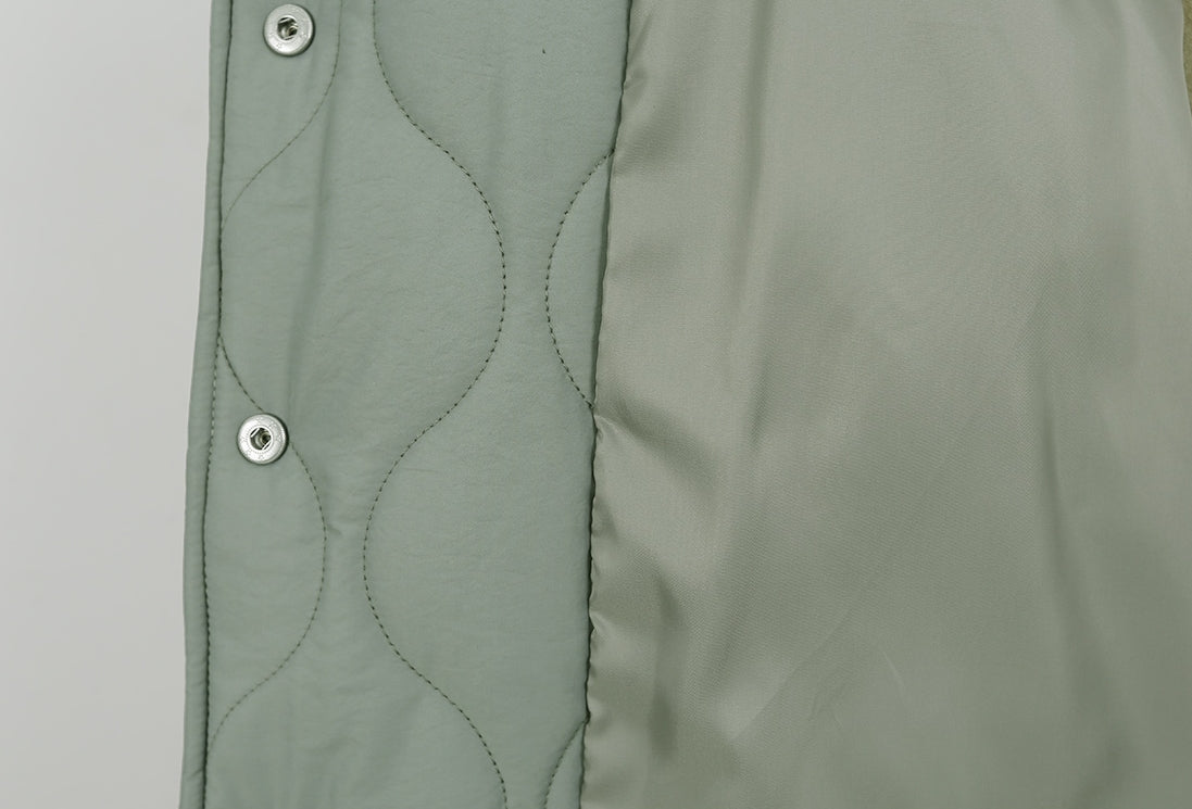 Mint Winter Puffers Long Coats Womens Waistbelt Outerwear quilted