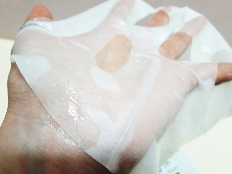 SNP Jeju Hyu Green Tea Mask 22mlx10sheets (Calming Effect) Korean Cosmetics