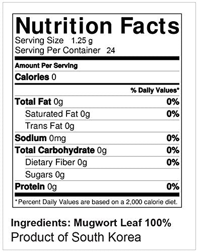 SSANGGYE Mugwort Tea 30g Korea health supplements herbal Foods