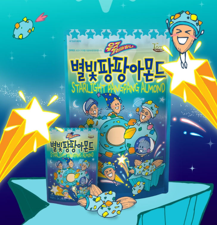 GILIM Tom’s Farm Starlight Pang Pang Almond 120g Nuts Snacks Tasty