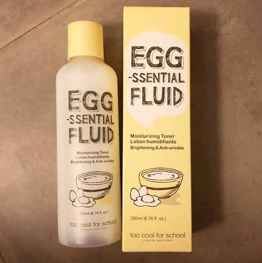 TOO COOL FOR SCHOOL Egg-Ssential Fluid 200ml Korean Womens Cosmetics