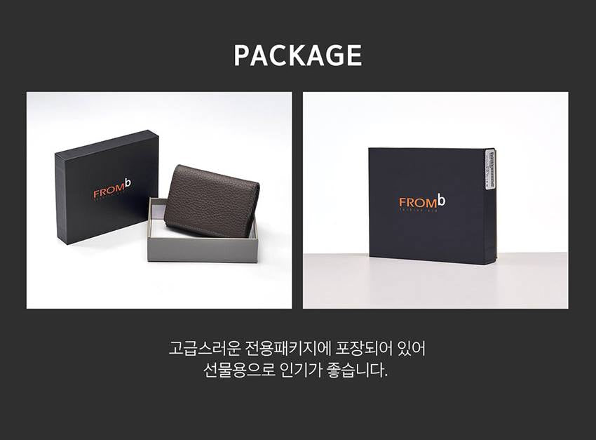 Genuine Cowhide Leather Wallets Foldable Purses Calling card Mens