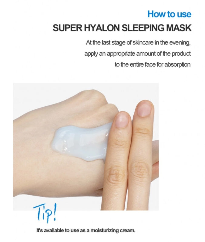 VT Super Hyalon Sleeping Mask 20 Sticks Moisturizing Korean Skin Care