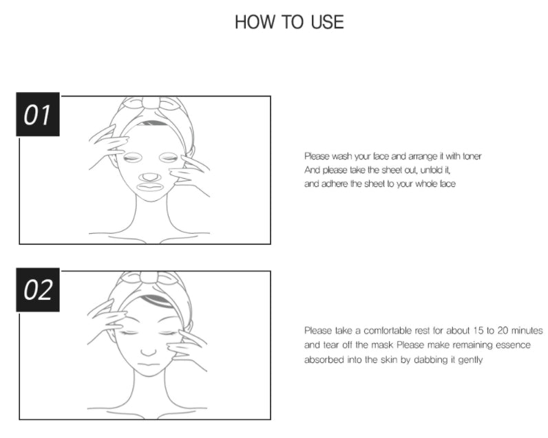 WELLDERMA Collagen Impact Essential Mask Sapphire 10p Womens Beauty