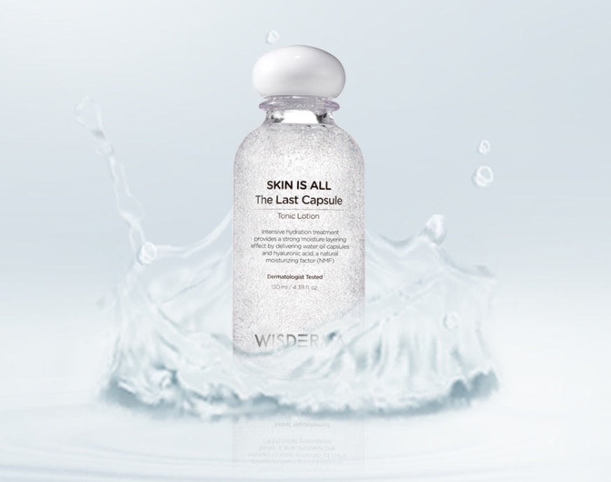WISDERMA SKIN IS ALL The Last Capsule Tonic Lotion 130ml Korean Facial