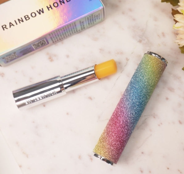 YNM Rainbow Honey Lip Balm Korean Cosmetics Skin Care Womens