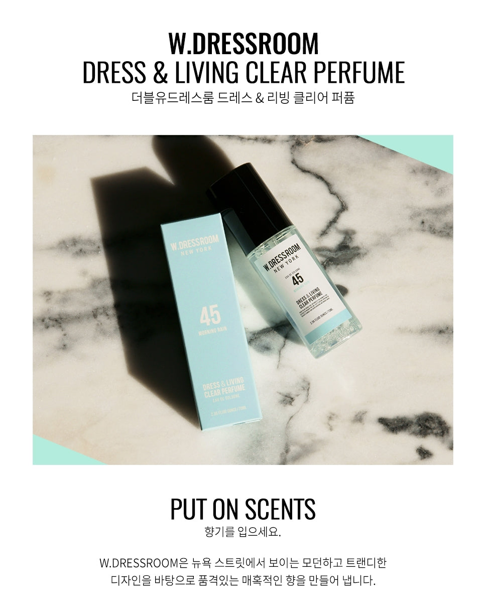 W.Dressroom Dress Living Clear Perfumes 70ml [45.Morning Rain]