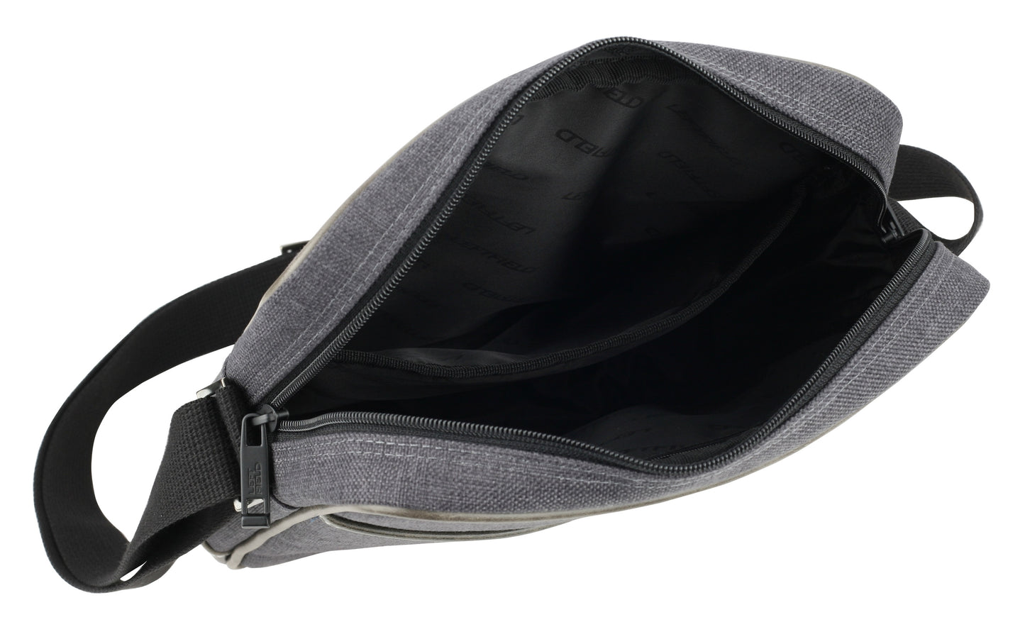 Black Canvas Cross Body Bags