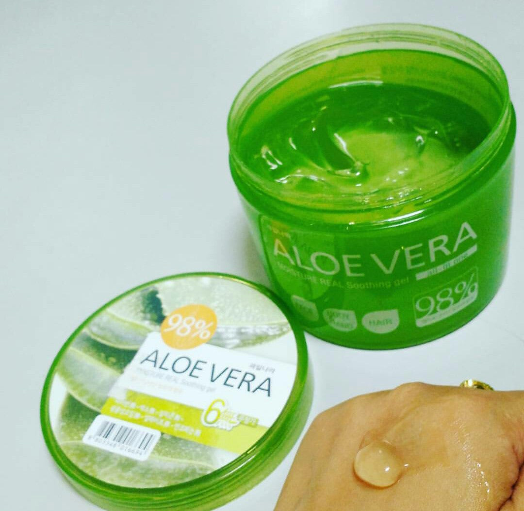 Kwailnara 98% Aloe Vera Moisture Real Soothing Gels 500ml – CALD