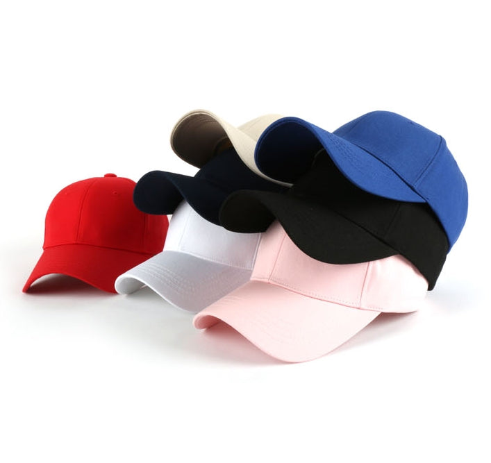 Red Pentagon Solid Baseball Caps