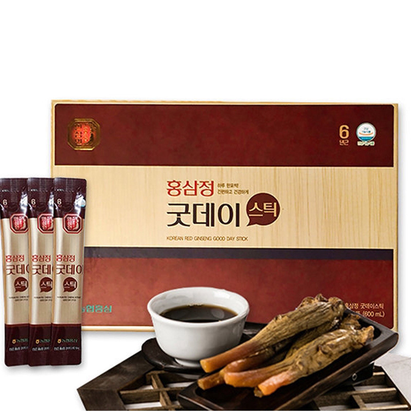 Hansamin 6 Years Korean Red Ginseng Extract Goodday Sticks 60P