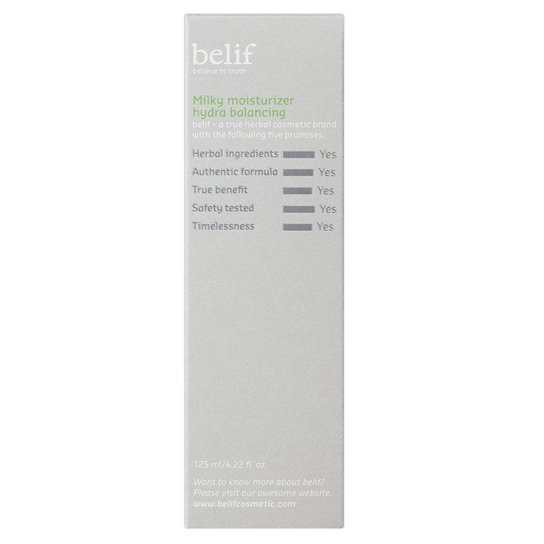 Belif Milky Moisturizer Hydra Balancing Korean Cosmetics Beauty Skin Care Facial