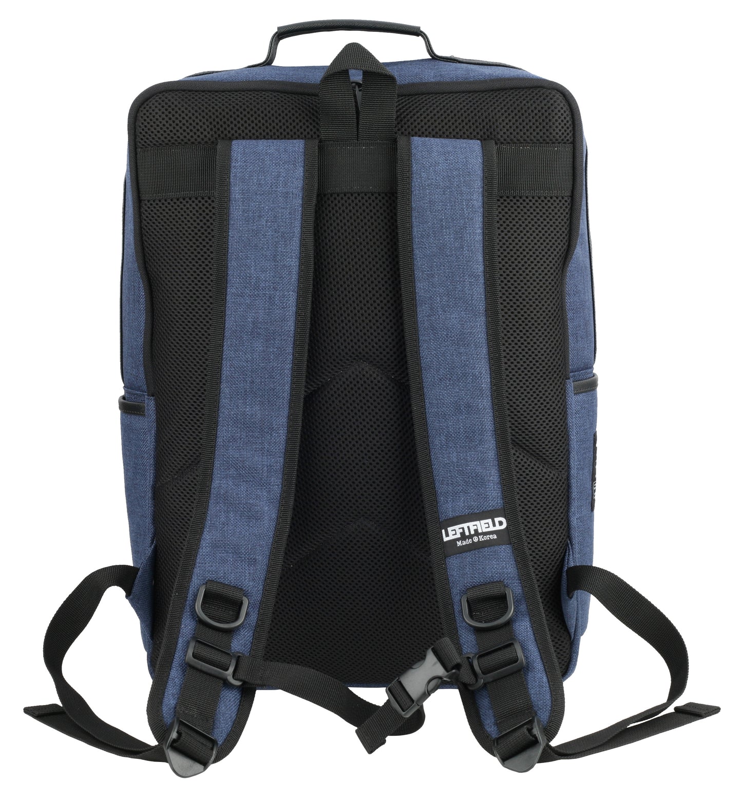 Navy Blue Canvas Casual Daypacks School Backpacks