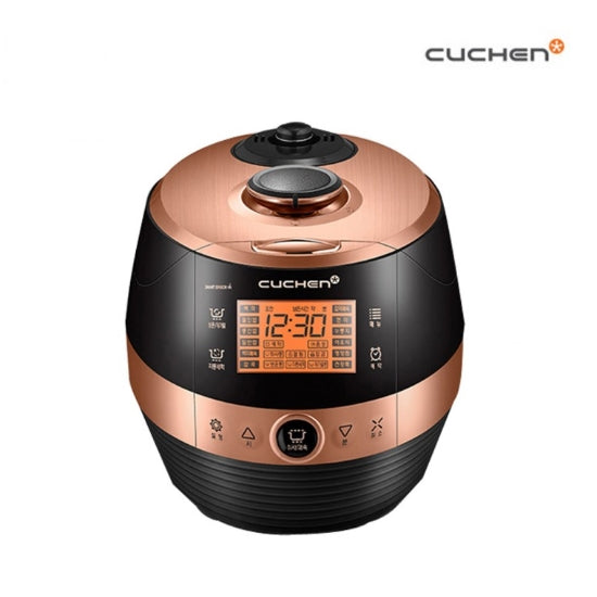 KOREAN CUCHEN Electronic Pressure Rice Cooker CJS-FC0611F (6 cups)  Black/Dark Brown