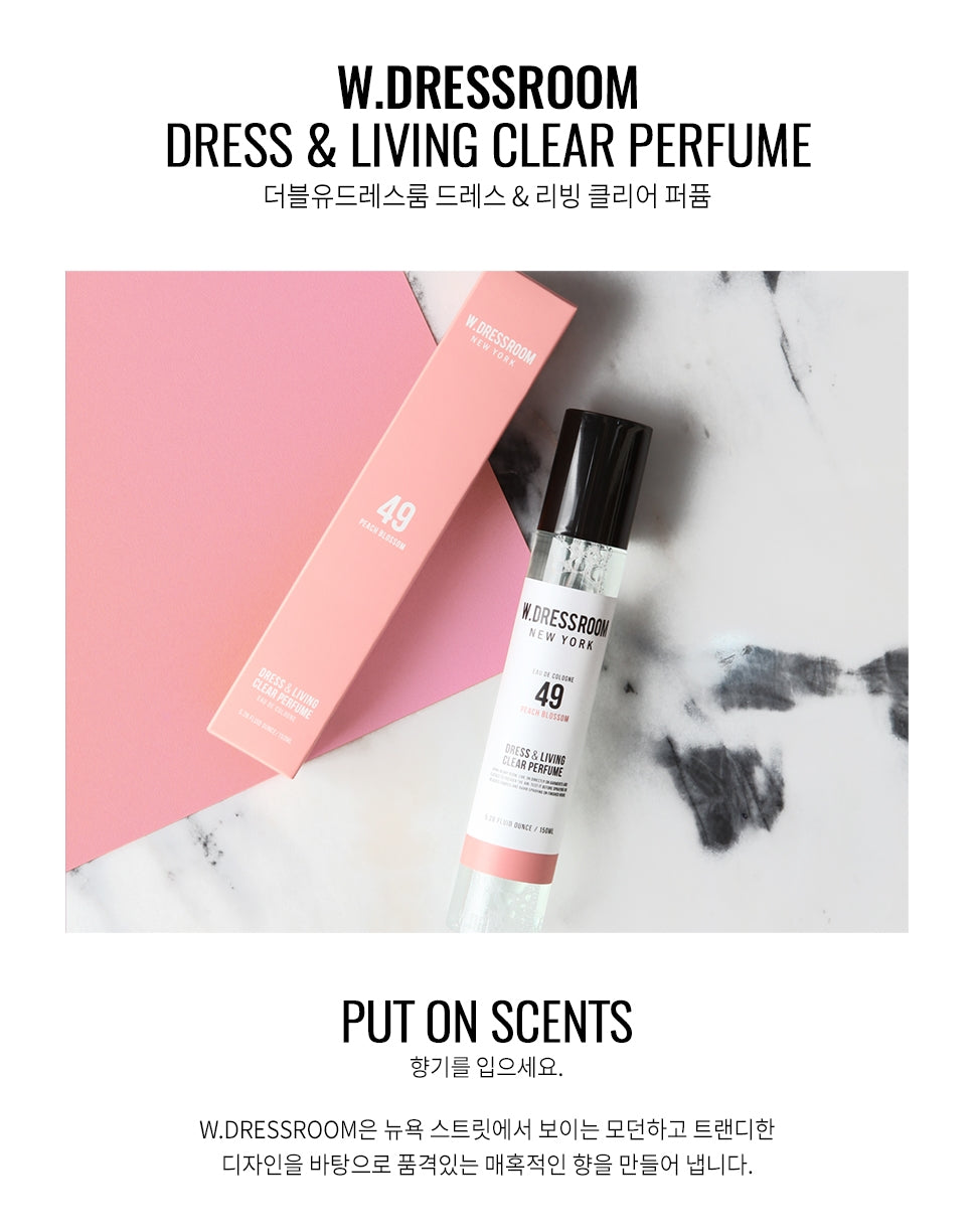 W.Dressroom Dress Living Clear Perfumes 150ml [49.Peach Blossom]