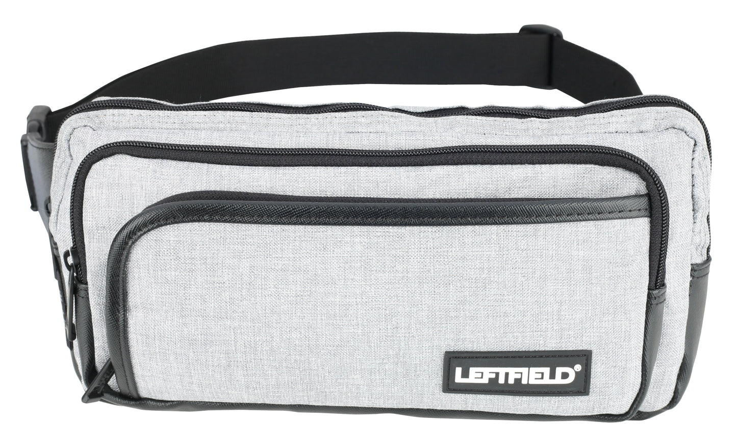 Gray Canvas Hiking Waist Fanny Packs Messenger Bags