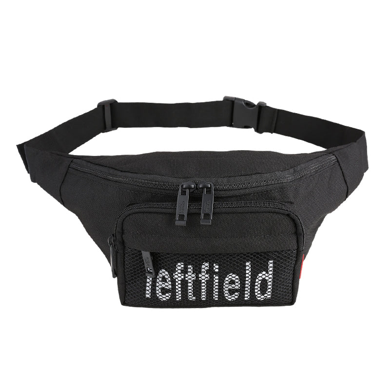 Black Mesh Waist Fanny Packs