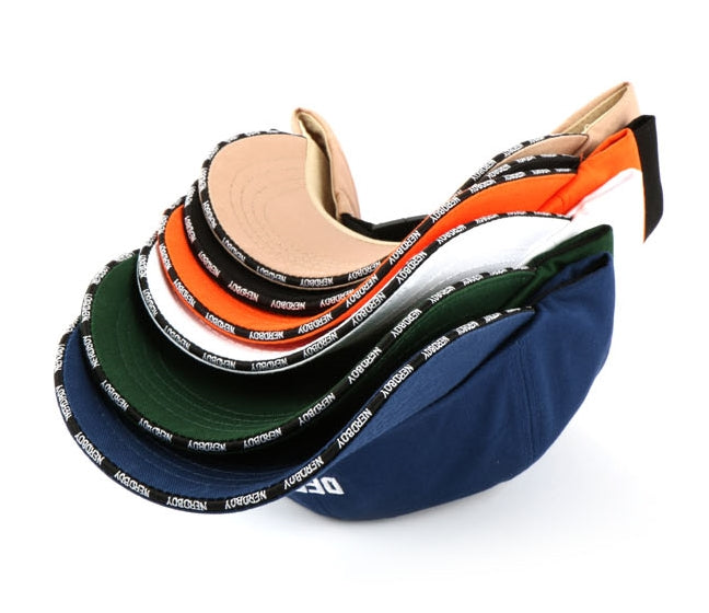 Orange DEFI Sandwich Bill Baseball Caps